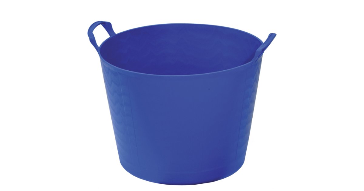 Auge polyéthylène Capazo Pro bleue 42 L renforcée - TALIAPLAST